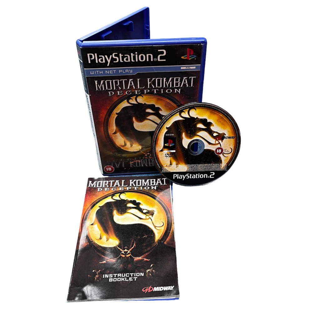 Mortal Kombat: Deception (PS2) With Manual - Own4Less